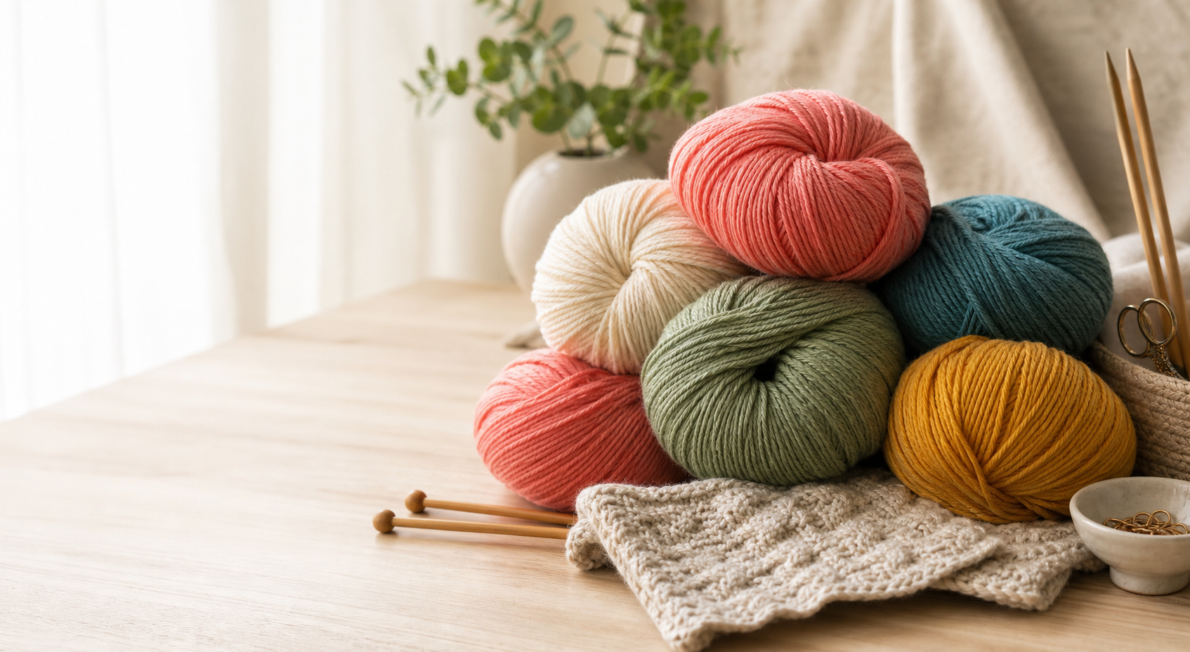 Mixed Lot Mohair Roll Yarns 85141